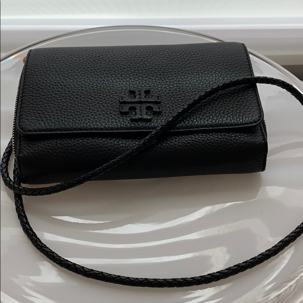 🛑SOLD 🛑Tory Burch Taylor Flat wallet cross-body - Picture 2 of 13